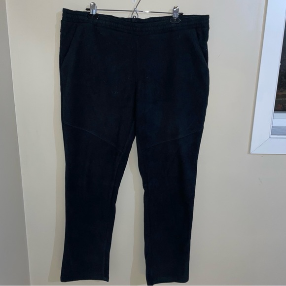 𝅺Columbia  Straight Leg Fleece Pants, Front & Back Pockets, Size L - Picture 5 of 8